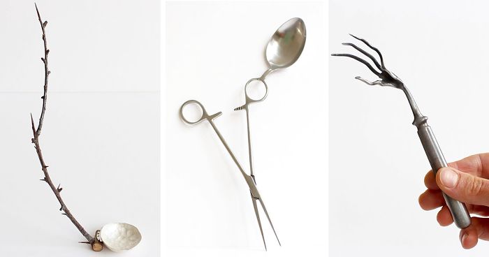 Experimental Cutlery Confronts The Traditional Ideas Of Tableware