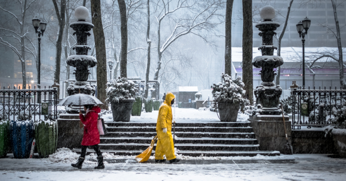 Winter Storm Niko Hammers New York City