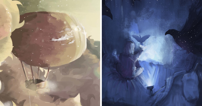 In The Search To Represent My Imagination, I Create Surreal Illustrations