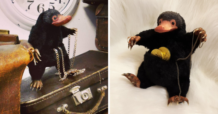 We Create Magical Nifflers From The Movie “Fantastic Beasts And Where Are To Find Them”