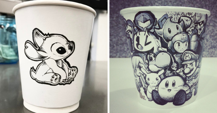 I Illustrate Coffee Cups In My Free Time