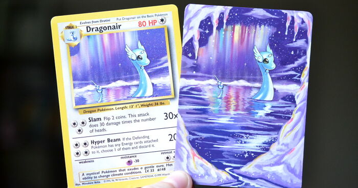 I Bring Old Pokemon Cards Back To Life By Repainting Them