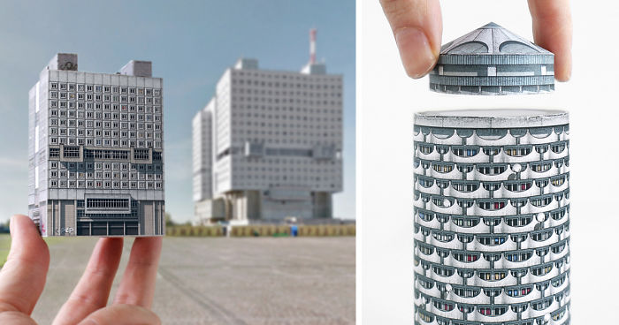Brutal Charm Of Soviet Architecture That You Can Now Fold Out Of Paper