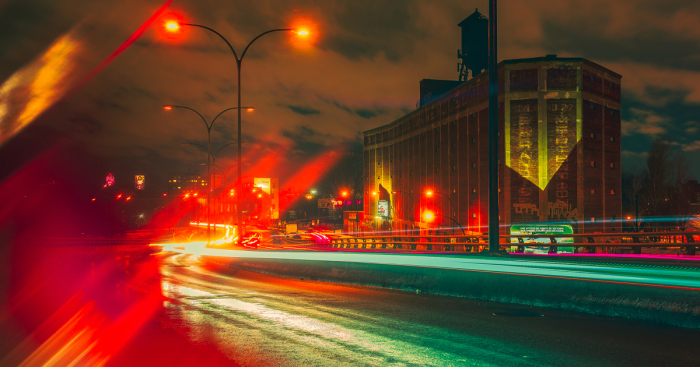I Photographed A Snowy Montreal Night