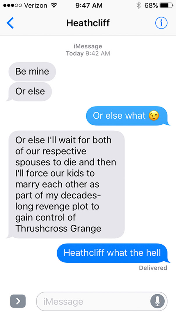 "Wuthering Heights" By Emily Brontë