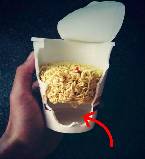 Cup Of Noodles. More Like Cup Of Lies