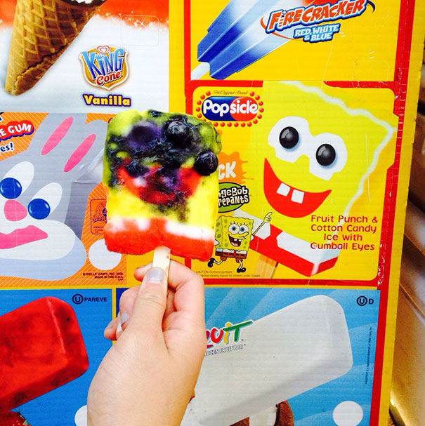 Spongebob Popsicle