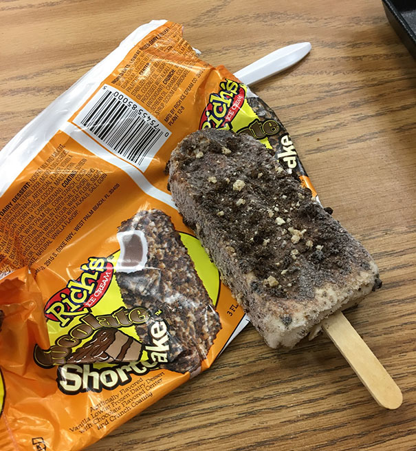 Looks Like Frozen Dirt