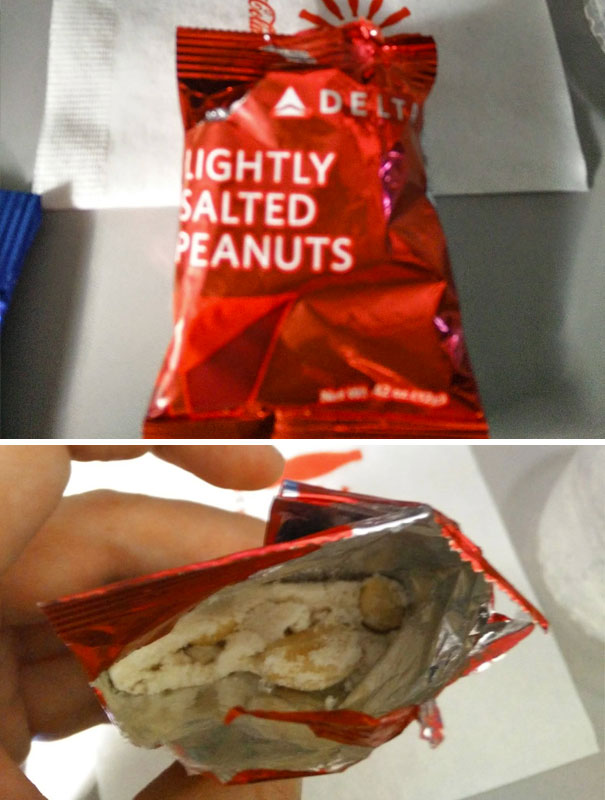 My "Lightly Salted Peanuts" Are More Like "Lightly Peanuted Salt"