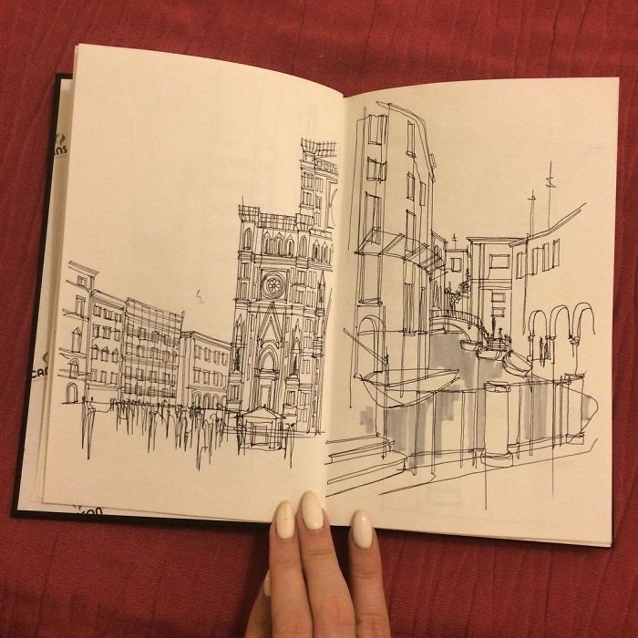 Sketch, Different Inspirations, Florence/venice