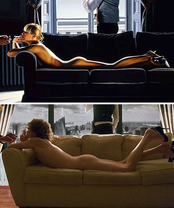 Girlfriend Posted This Paul Roberts Painting As Her Fb Banner. Copied It To Be Funny. Broke Up That Night. I Am Not Funny