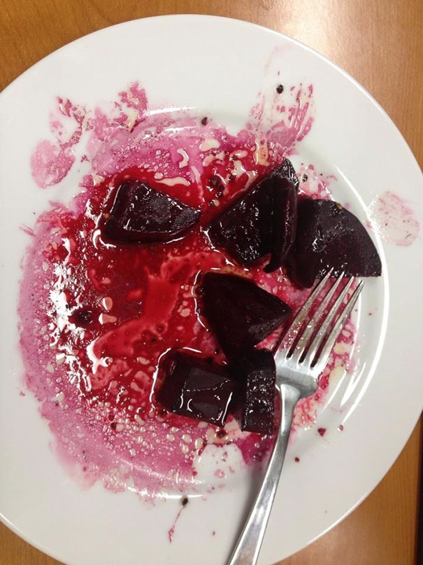 Husband Asked What I Was Eating And I Told Him Raw Calf Liver Is Really Healthy - He Almost Wretched Into The Sink