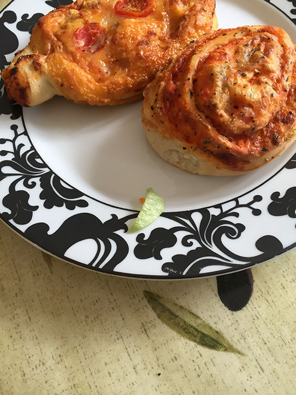 My Girlfriend Asked For "A Tiny Bit Of Salad" With Her Lunch
