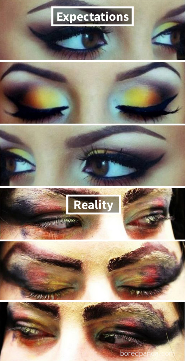 Eye Makeup Fail