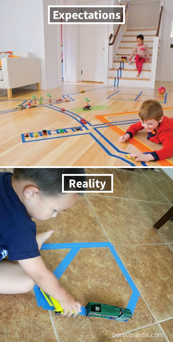 Painter’s Tape Roads