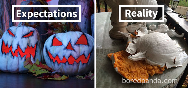 Halloween Decoration Fail