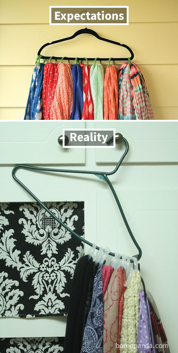 Scarf Organizer Fail