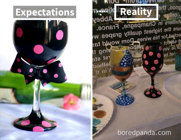 Painted Wineglasses