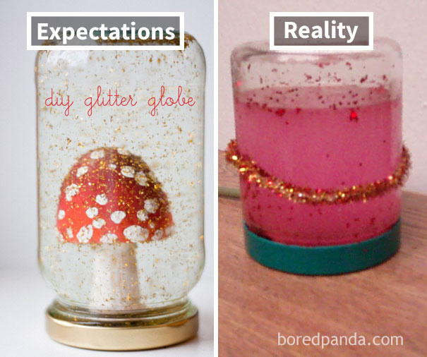 Glitter Snowglobes