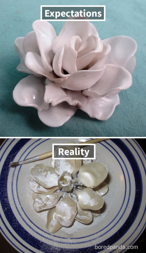 Plastic Spoon Rose