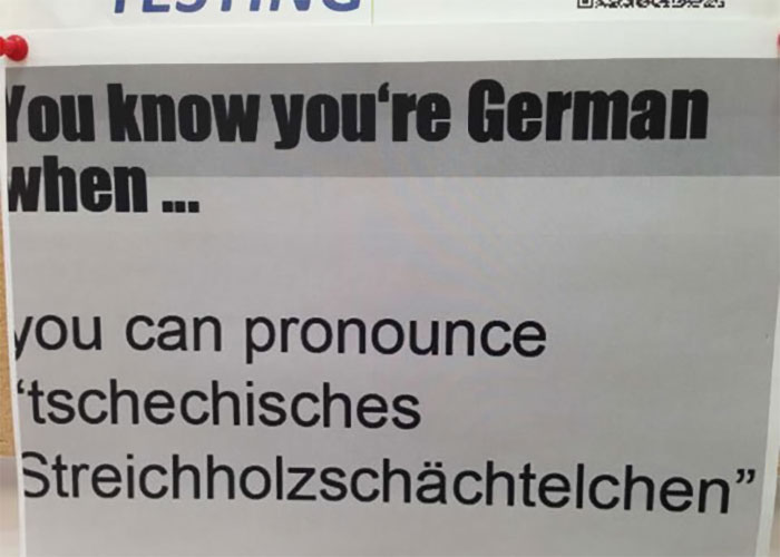 Funny German Language