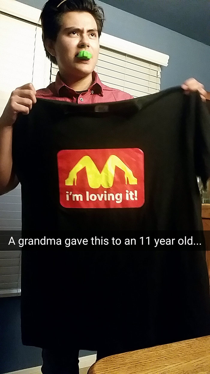 Grandma Gift Gone Wrong