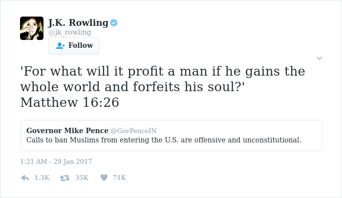 J. K. Twitter Comebacks