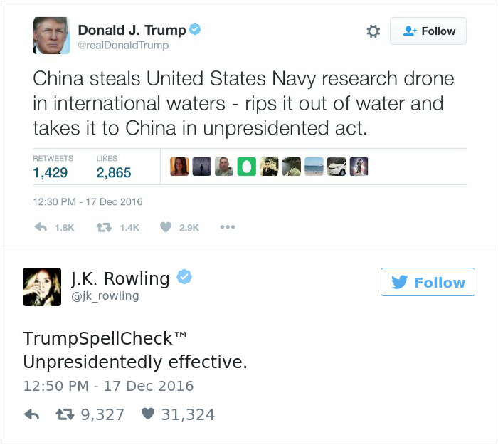 J. K. Rowling Twitter Comebacks