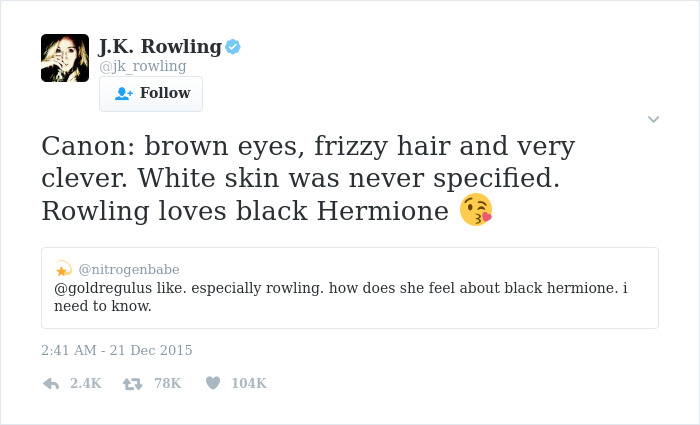 J. K. Twitter Comebacks