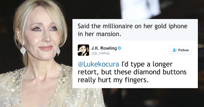69 Times J. K. Rowling Brutally Destroyed Internet Trolls
