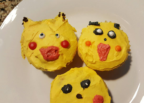 Pikachu Cupcakes