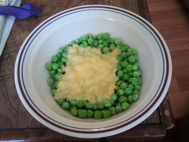 Cheesey Peas