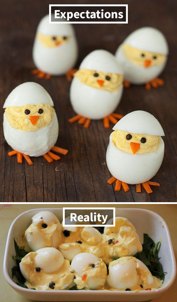 Hopefully These Deviled Egg Chicks Have Had Better Days