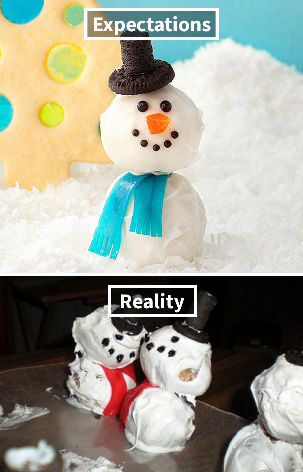 The Battle Of Donut Hole Snowmen