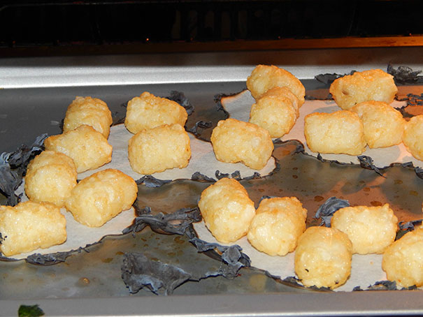 So The Baking Paper Caught On Fire In The Oven