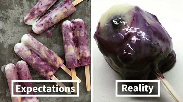 Blueberry Cheesecake Popsicles