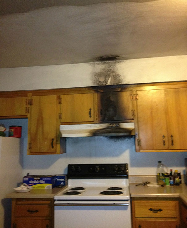 Boyfriend Tried Cooking, Came Home To This