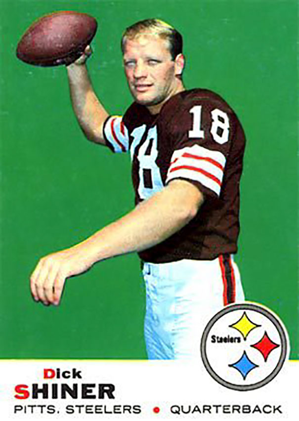 Football player posing with a ball; featured in "Funny Names" list.