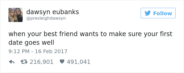 Girl Goes Undercover To Make Sure Friend's First Date Is Going OK, And Now Everyone Wants To Be Her BFF