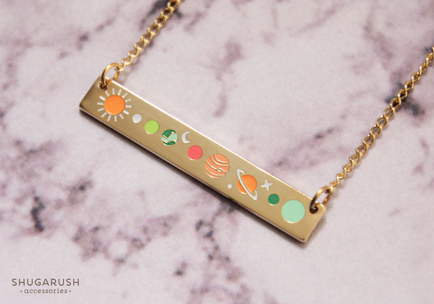 I Create Unique Glow In The Dark Jewellery And Enamel Pins