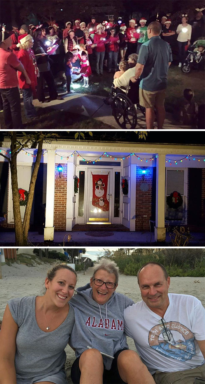 North Carolina Neighborhood Celebrates Christmas In October So A Dying Woman Can Have Her Last Christmas