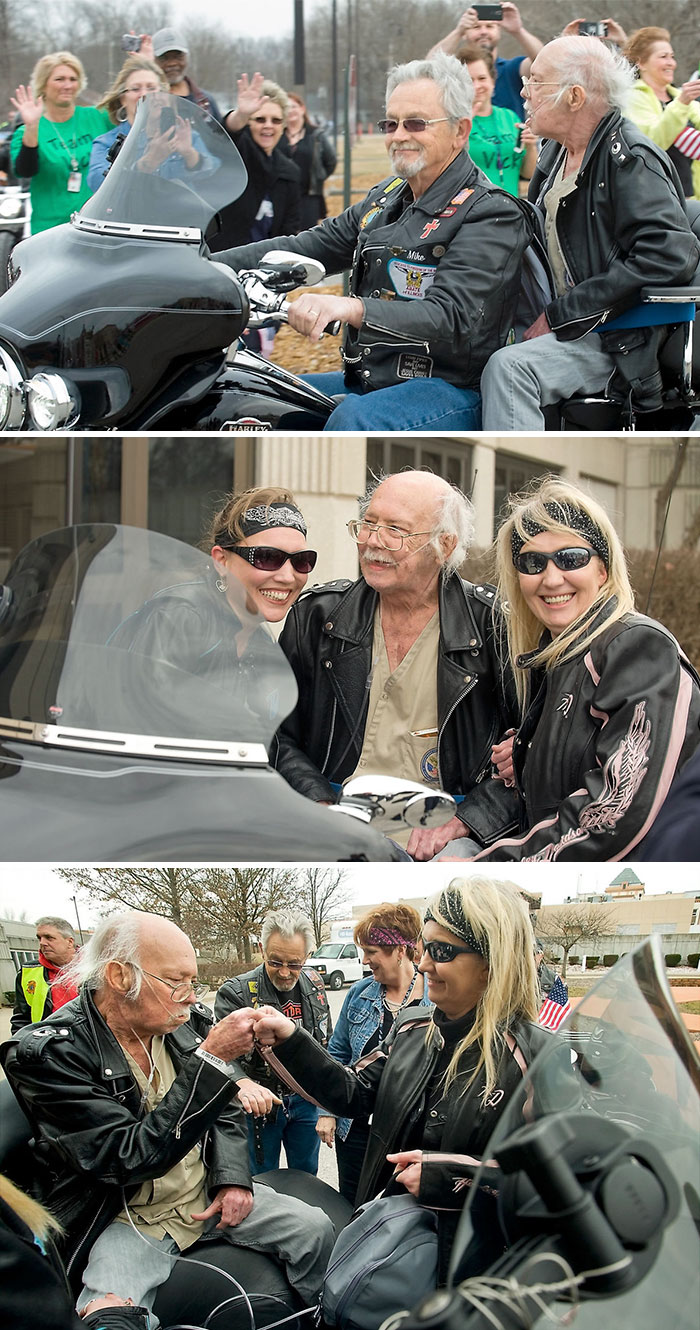 Terminally Ill Patient Had "The Best Day Of His Life" When His Wish For The Last Ride Was Fulfilled