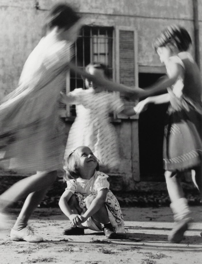 Girls Playing, Italy, 1954