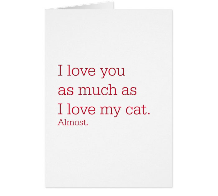 Honest Valentine's Day Card