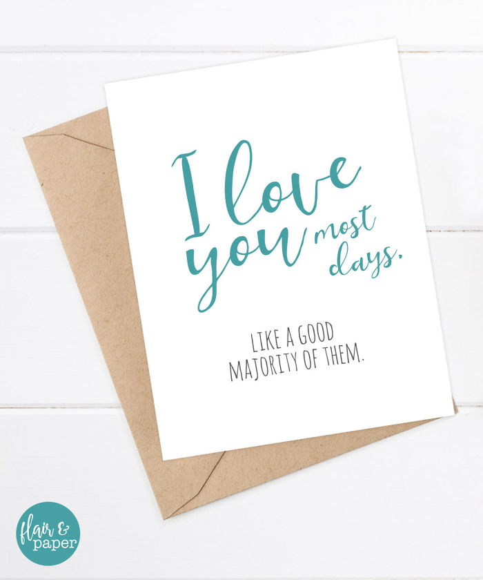 Honest Valentine's Day Card