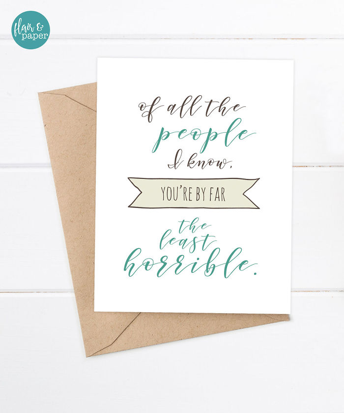 Honest Valentine's Day Card