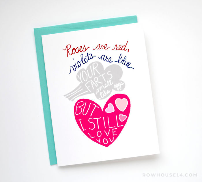 Honest Valentine's Day Card