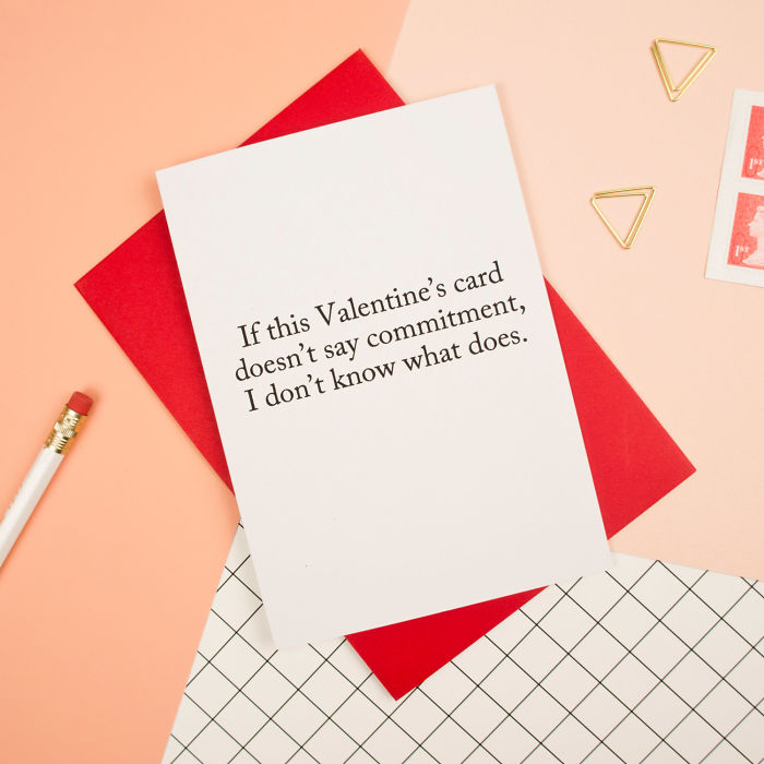 Honest Valentine's Day Card