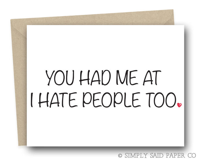 Honest Valentine's Day Card