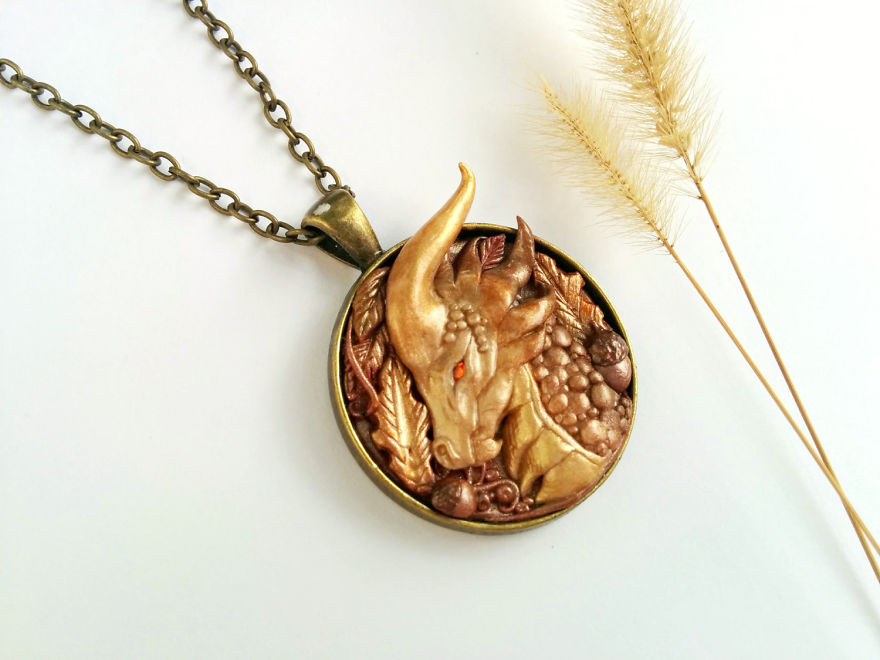 Autumn Dragon Portrait